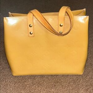 Louis Vuitton Monogram Vernis Beige Lead PM Excellent Condition